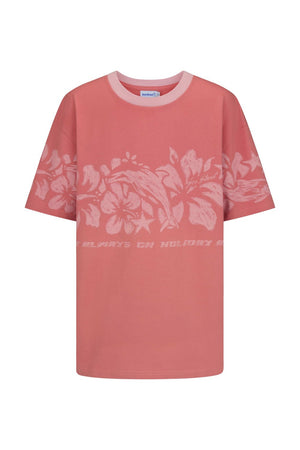 Troppo T-Shirt - Coral Red