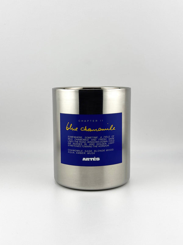 Blue Chamomile Scented Candle