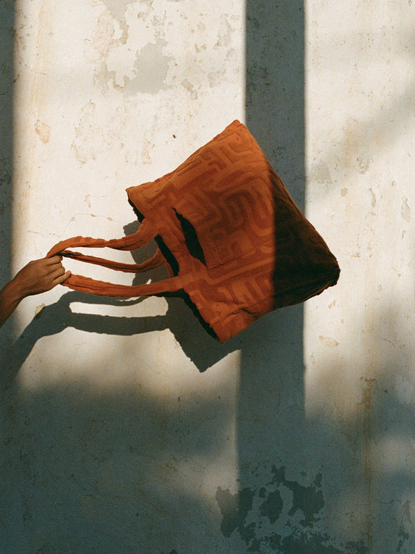 Towelling Beach Bag | Kin Clay