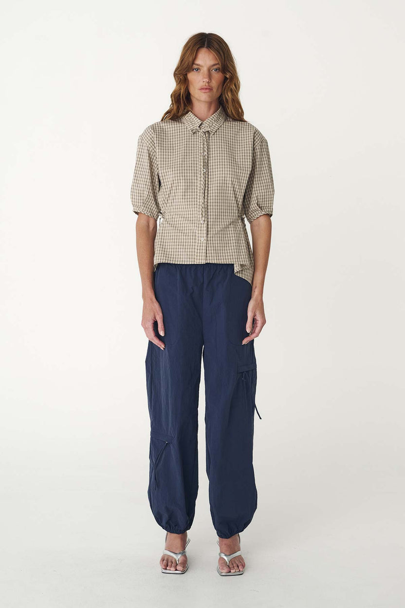 Trist Balloon Pants - Navy