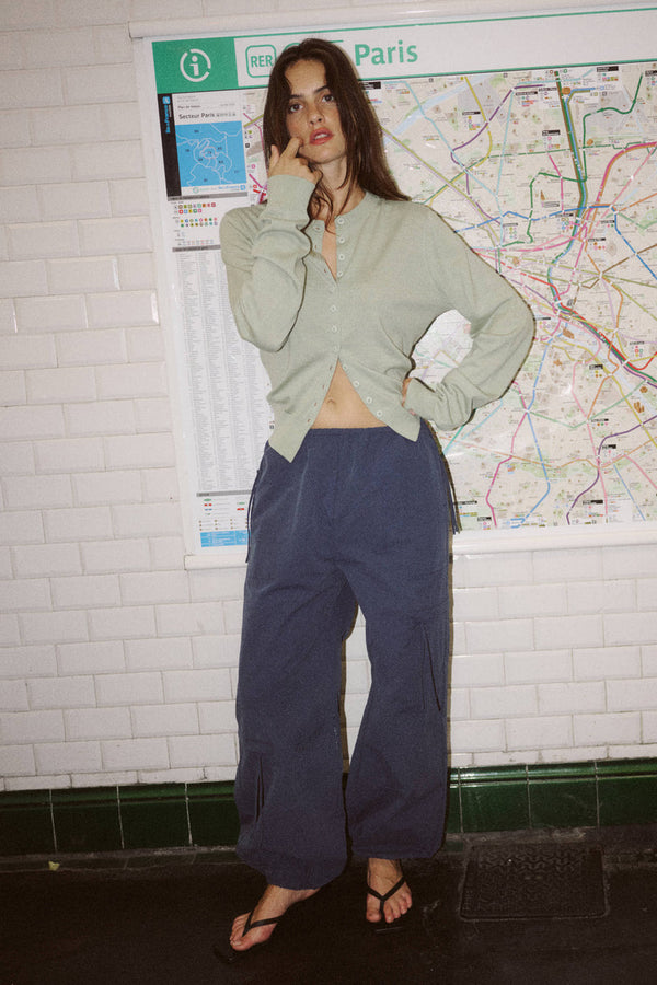 Trist Balloon Pants - Navy