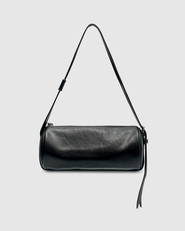 Brooke Mini Barrel Bag - Black