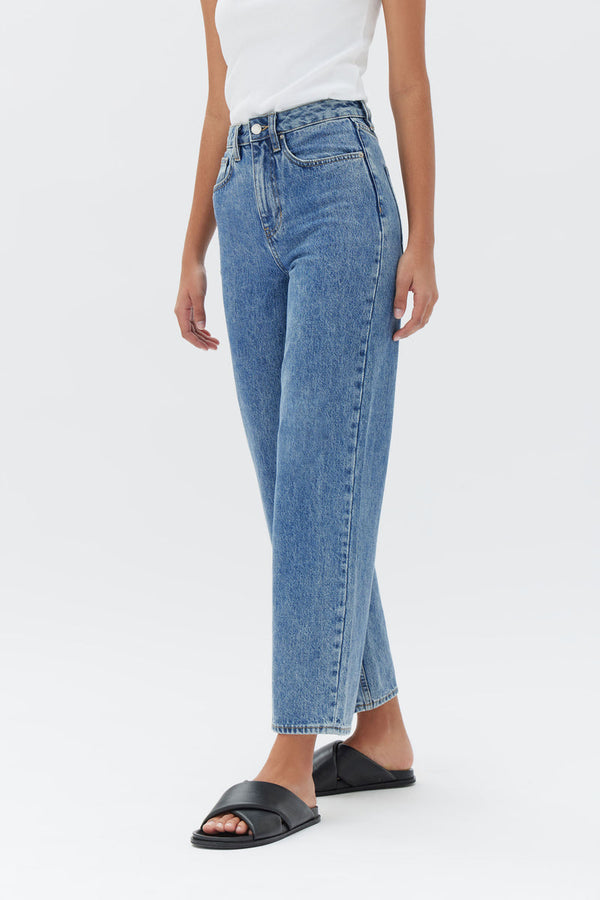 Vintage Straight Jean - Dark Stone