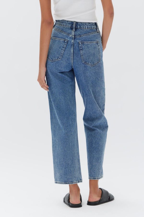 Vintage Straight Jean - Dark Stone