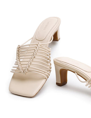 Vivi Mule in Milk