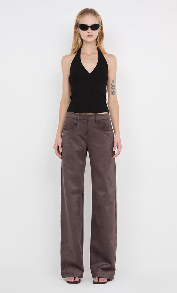 Ione Halter Top - Black