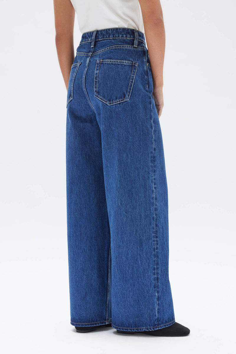 Wide Leg Jean - Heritage Blue