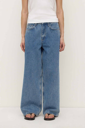 Womens Boyfriend Jean - Dark Stone