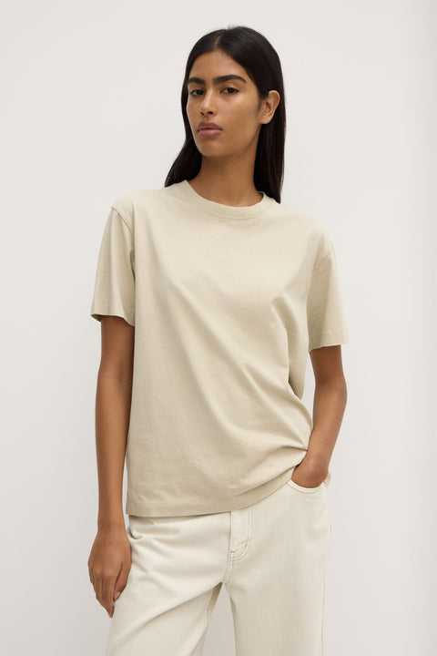Base Tee - Sandstone