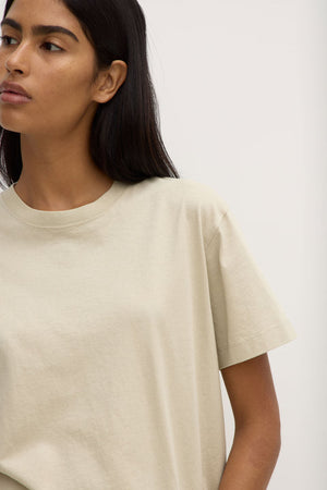 Base Tee - Sandstone