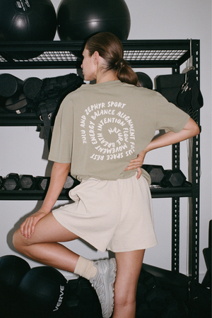 Organic Cotton Sport Tee - Olive