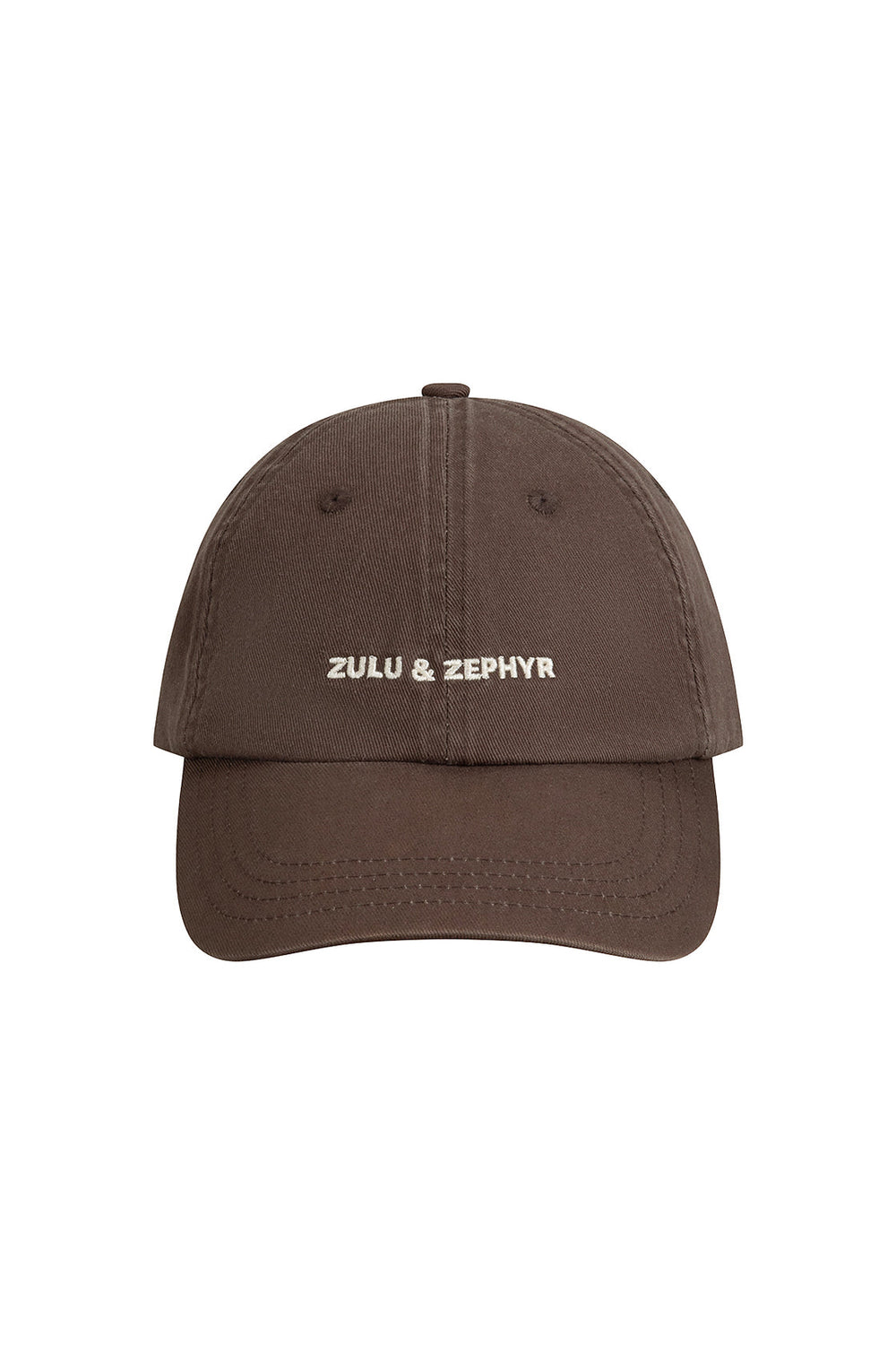 The Zulu & Zephyr Cap - Cocoa and Tallow Green