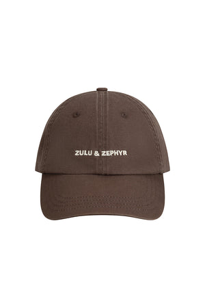The Zulu & Zephyr Cap - Cocoa and Tallow Green