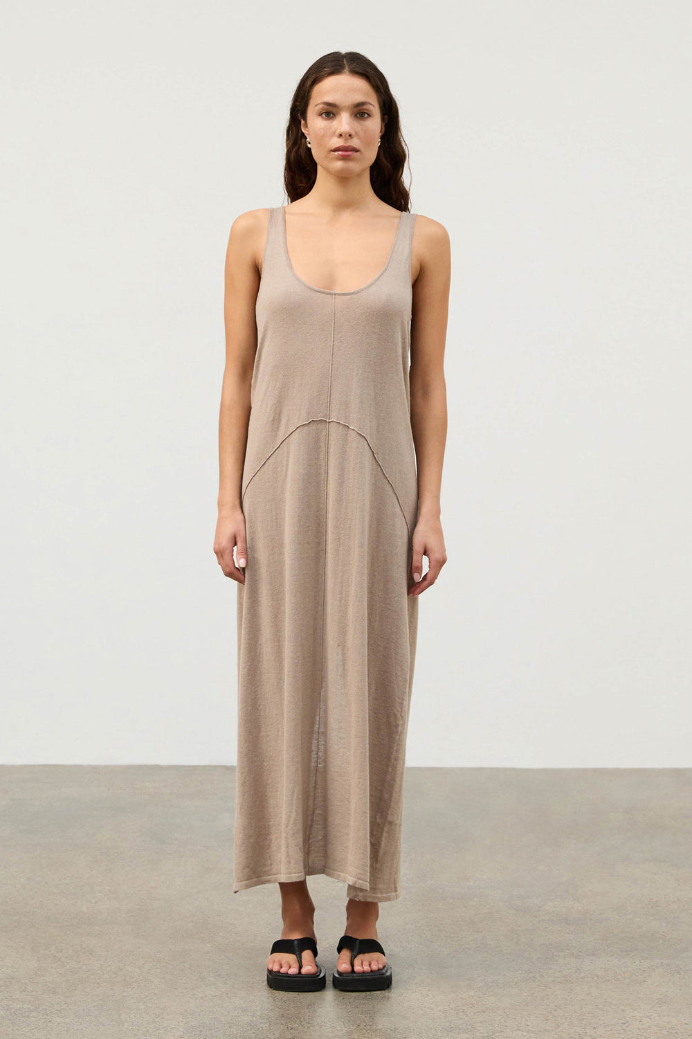 Husk Panelled Knit Dress
