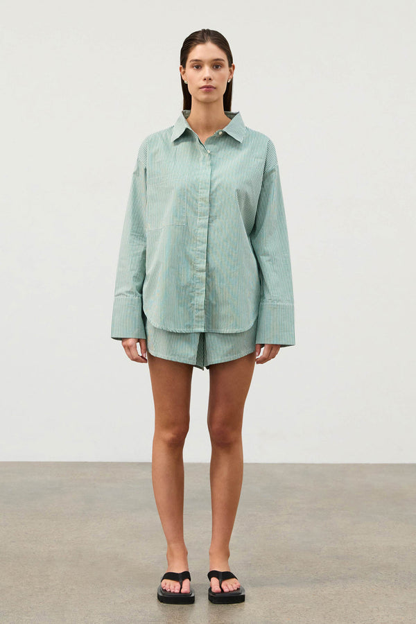 Tallow Pin Stripe Shirt