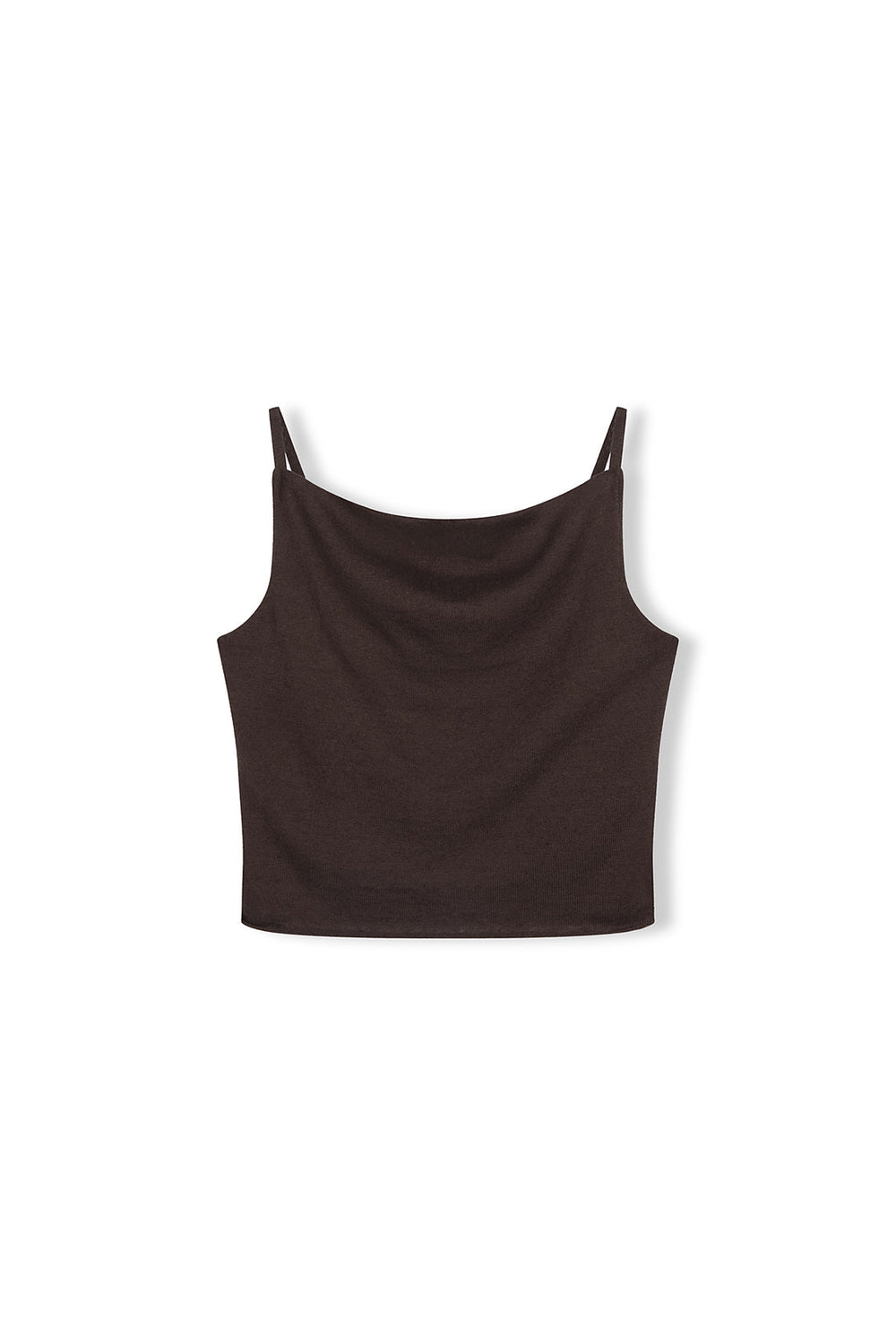 Cocoa Cotton Blend Knit Top