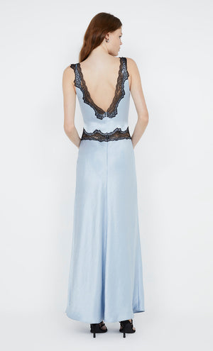 ALLEGRA LACE TRIM DRESS