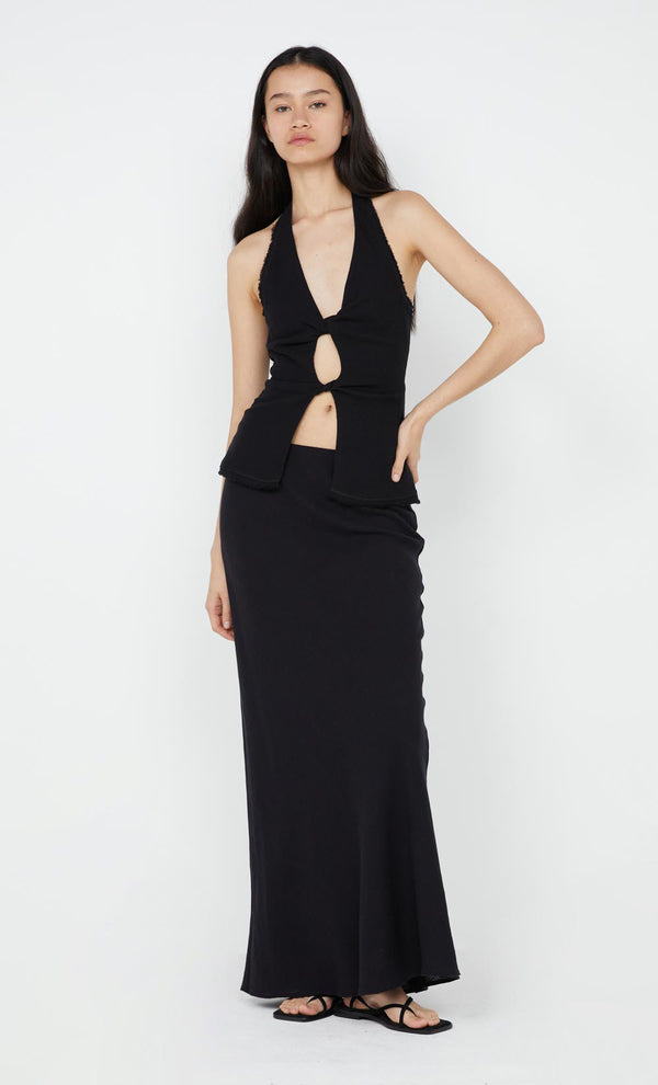 Everly Maxi Skirt - Black