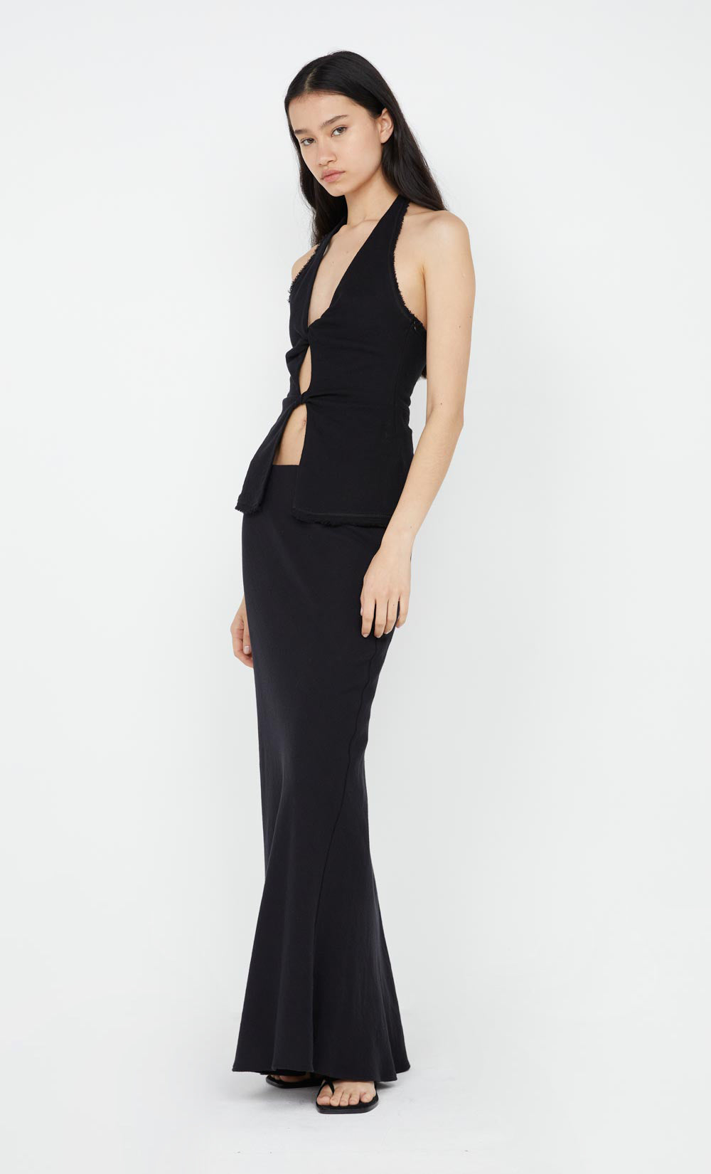 Everly Maxi Skirt - Black