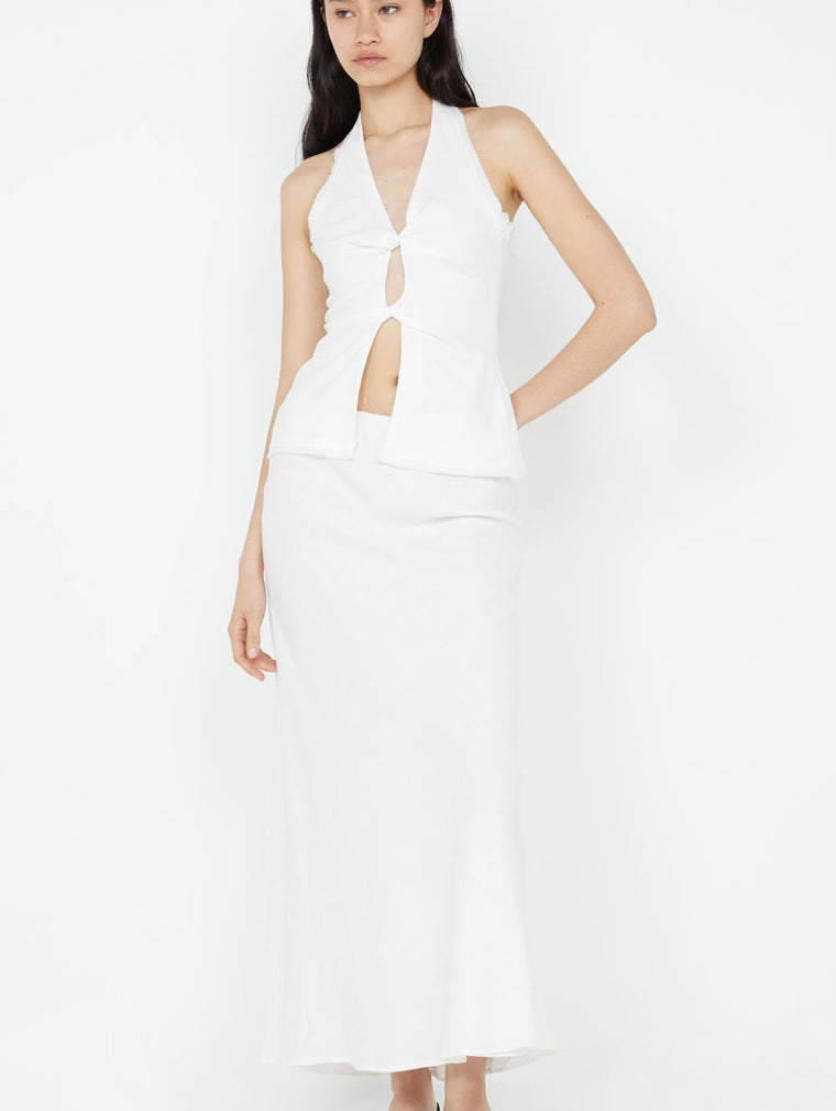 Everly Maxi Skirt - White