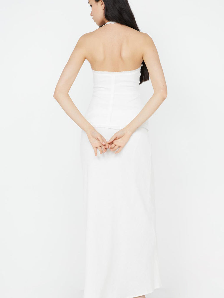 Everly Maxi Skirt - White