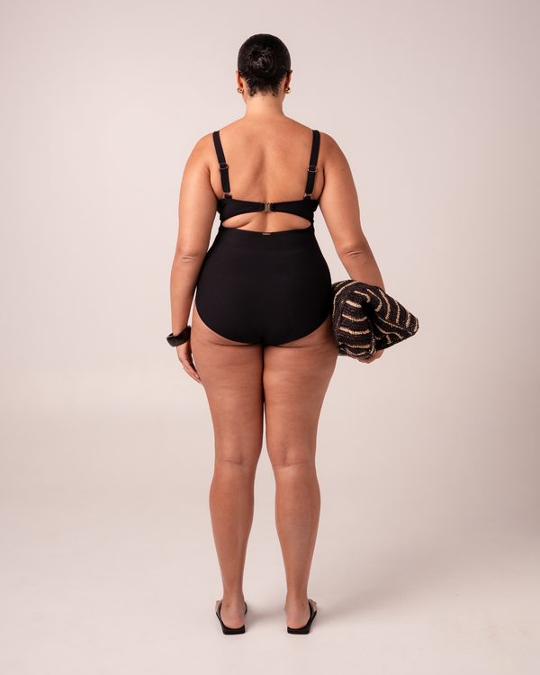 Original Underwire One Piece - Black Rib