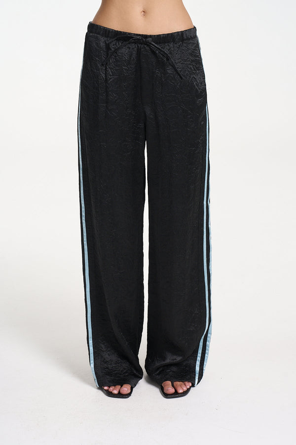 Boxer Pant - Black/Blue