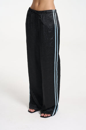Boxer Pant - Black/Blue