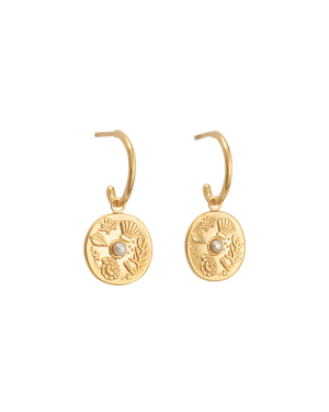 BY THE SEA HOOPS - GOLD