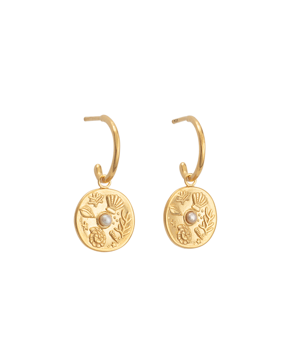 BY THE SEA HOOPS - GOLD