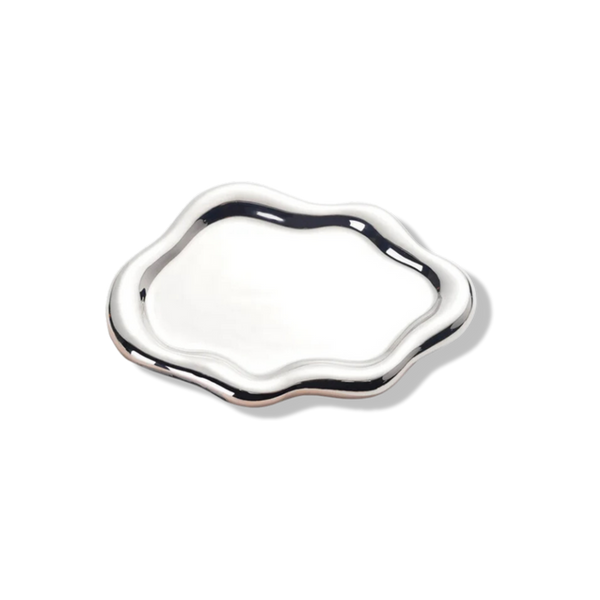 Chrome Cloud Dish