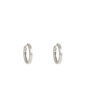 Contour Huggies - sterling silver