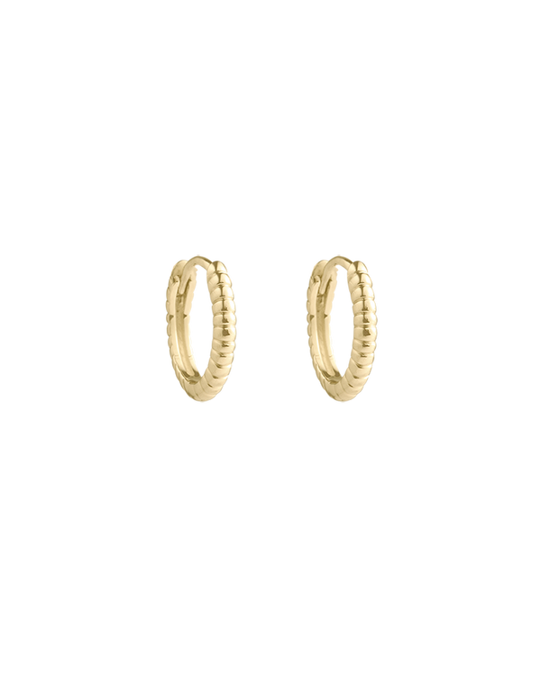 Elemental Fine Huggies - 9k Gold