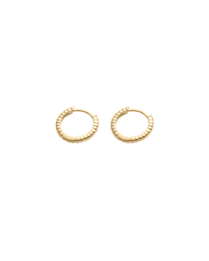 Elemental Fine Huggies - 9k Gold
