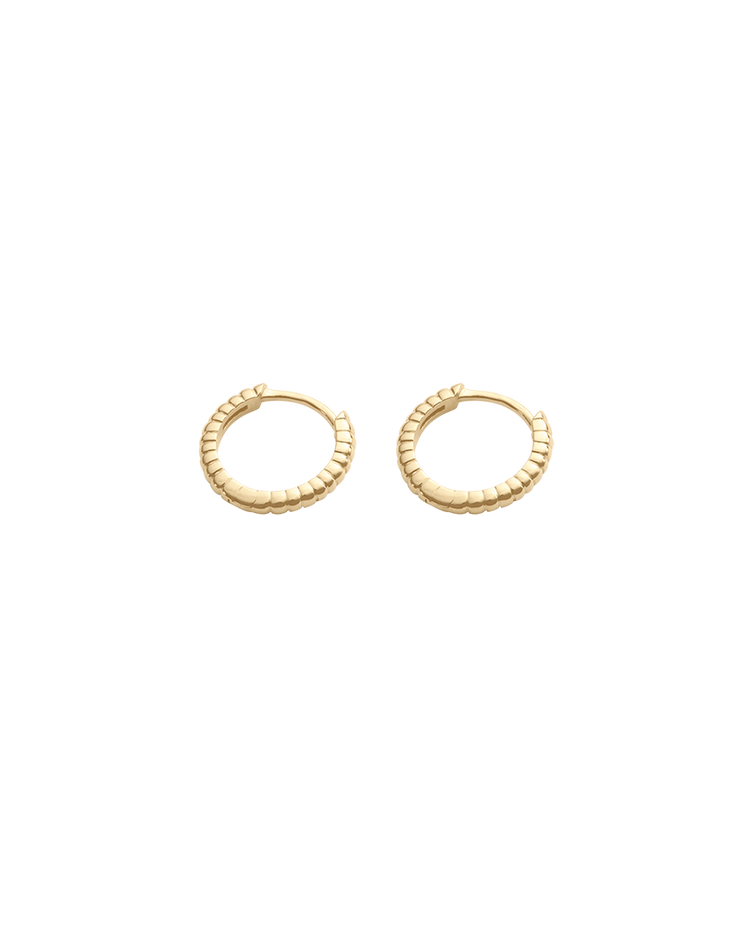 Elemental Fine Huggies - 9k Gold