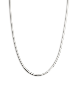 Elemental Herringbone Chain - Silver