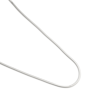 Elemental Herringbone Chain - Silver