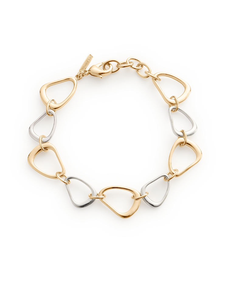 Flux Bracelet - Mixed Metal