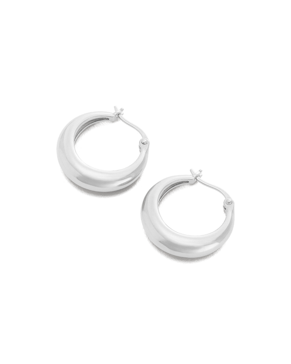 Glow Hoops - Sterling Silver
