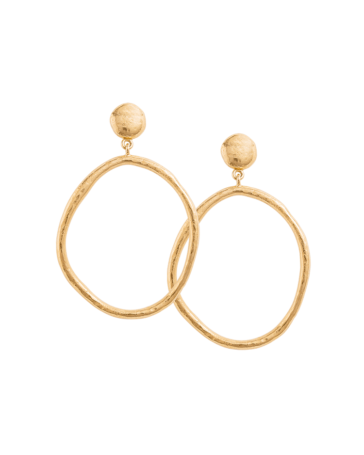 Golden Light Earrings - Gold