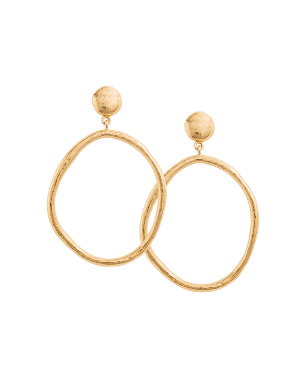 Golden Light Earrings - Gold