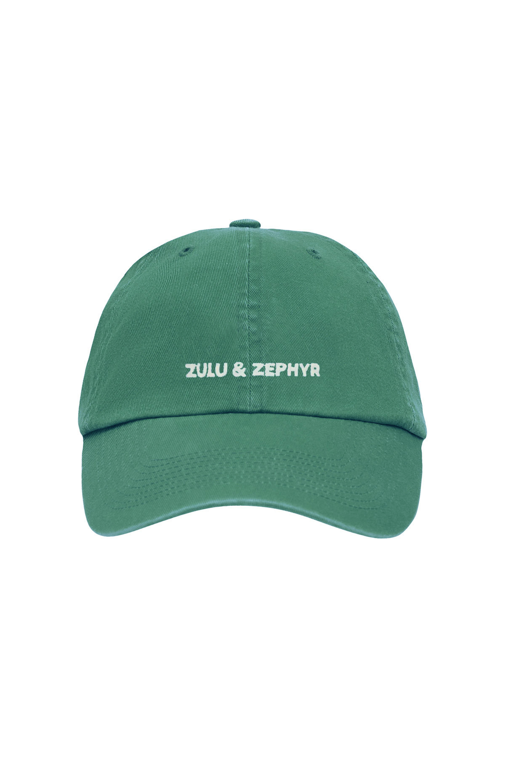 The Zulu & Zephyr Cap - Cocoa and Tallow Green
