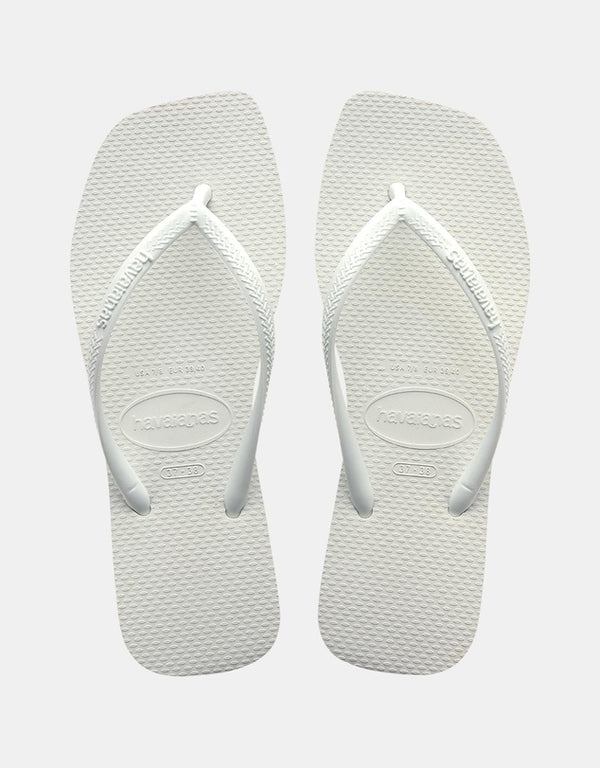 Slim Square Toe Thongs