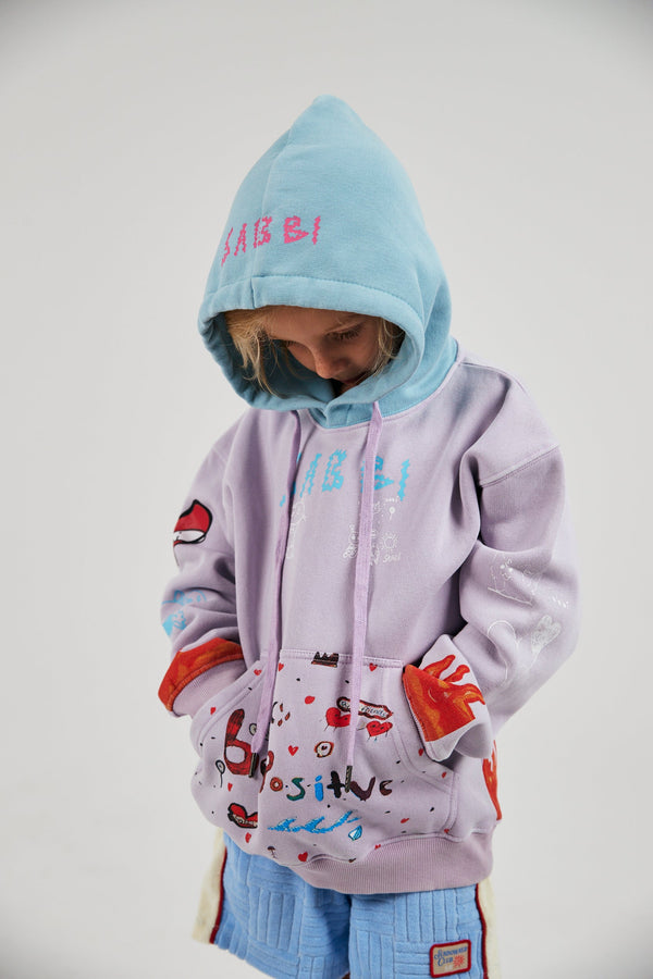 THE BE POSITIVE KIDS HOODIE