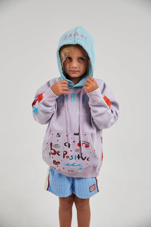 THE BE POSITIVE KIDS HOODIE