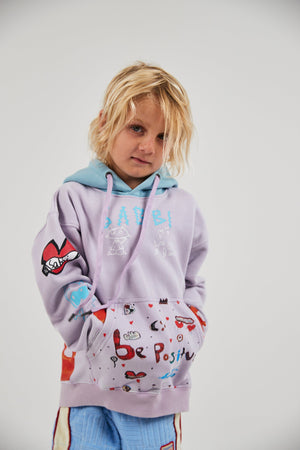 THE BE POSITIVE KIDS HOODIE
