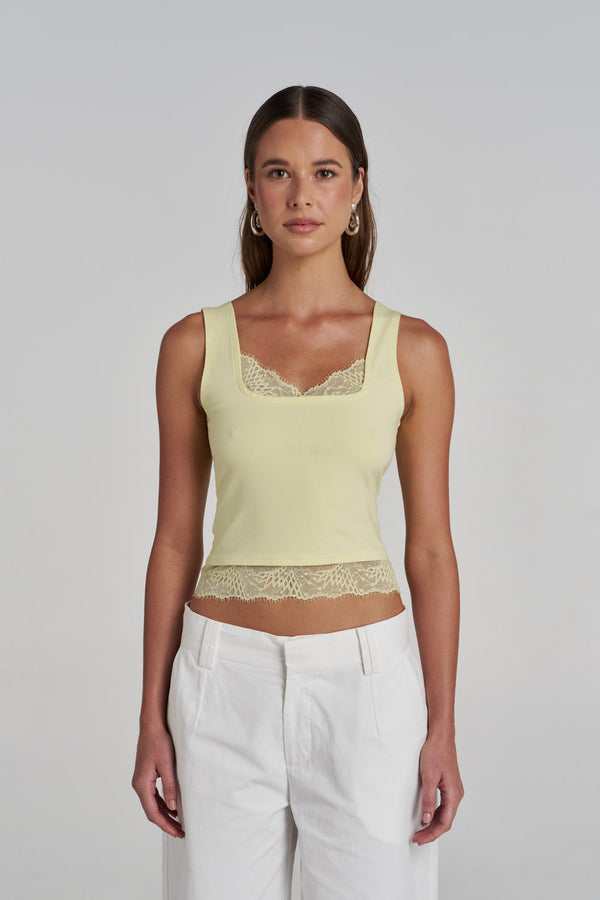 Ellidy Tank - Lemon