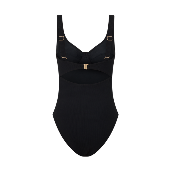 Original Underwire One Piece - Black Rib