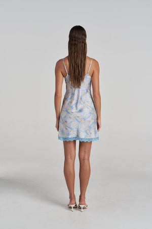 Siren Lace Mini Dress - Orchid Prism