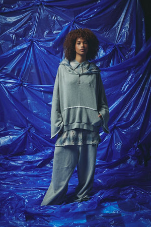 The Be a Kind Human Hoodie - Blue